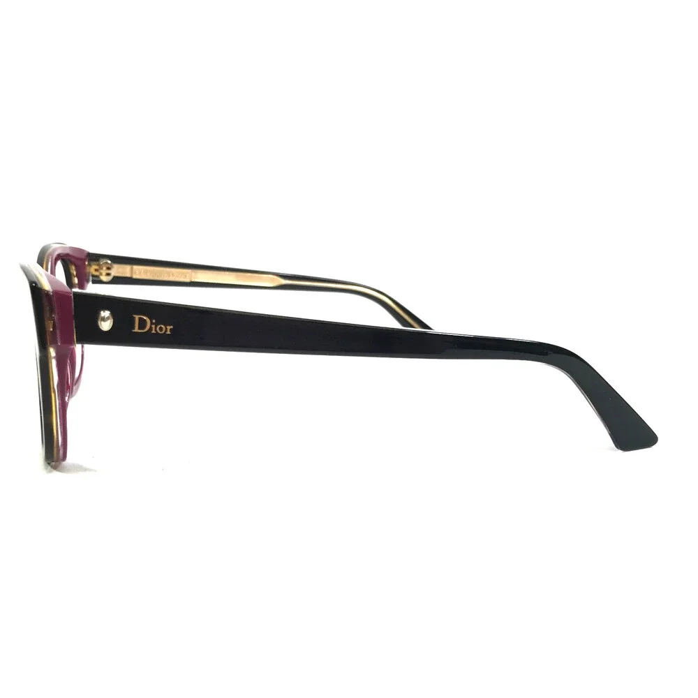 Christian Dior Eyeglasses Frames Montaigne n06 G90 Tortoise Purple 50-18-140